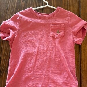 GAP Coral Pink Short-Sleeve Pocket Tee